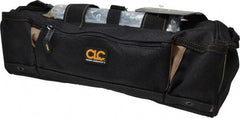 CLC - 23 Pocket Black Polyester Tool Bag - 16" Wide x 8" Deep x 11" High - Top Tool & Supply