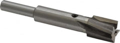 Value Collection - 1/2" Diam, 1/4" Shank, Diam, 4 Flutes, Straight Shank, Interchangeable Pilot Counterbore - Top Tool & Supply