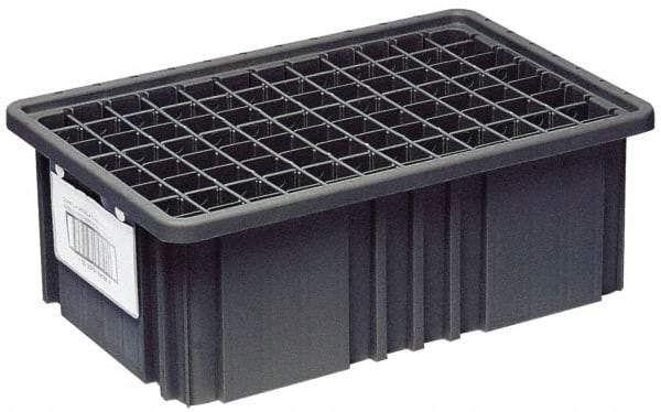 Quantum Storage - 5" Wide x 3" High, Clear Bin Label Holder - Use with Quantum Storage Systems - DG 91050CON, DG 92060CON, DG 93060CON - Top Tool & Supply