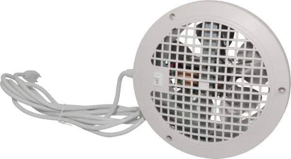 Suncourt - 7" Blade, 1/20 hp, 200 Max CFM, Thru Wall Fan - 0.75 Amps, 120 Volts, 1 Speed - Top Tool & Supply