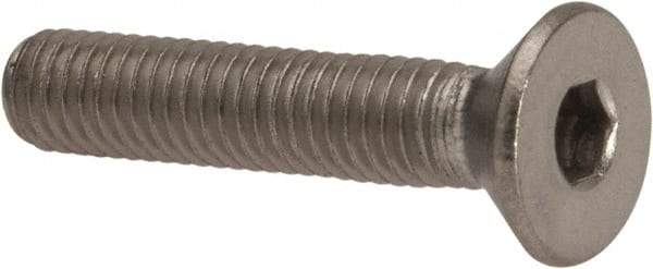 Value Collection - #10-32 UNF Hex Socket Drive, 82° Flat Screw - Grade 316 Stainless Steel, 1" OAL - Top Tool & Supply