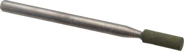 Cratex - 1/8" Max Diam x 3/8" Thick, Shape Code W145, Rubberized Point - Fine Grade, Aluminum Oxide - Top Tool & Supply