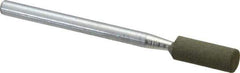 Cratex - 3/16" Max Diam x 1/2" Thick, Shape Code W154, Rubberized Point - Fine Grade, Aluminum Oxide - Top Tool & Supply