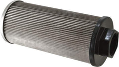 Flow Ezy Filters - 100 Mesh, 114 LPM, 30 GPM, 4.3" Diam, Female Suction Strainer without Bypass - 1-1/2 Port NPT, 9.8" Long - Top Tool & Supply