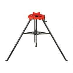 Value Collection - 1/8" to 6" Pipe Capacity, Portable Tristand Chain Vise - Top Tool & Supply