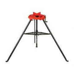 Value Collection - 1/8" to 6" Pipe Capacity, Portable Tristand Chain Vise - Top Tool & Supply