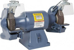 Baldor - 8" Wheel Diam x 1" Wheel Width, 3/4 hp Grinder - 3/4" Arbor Hole Diam, 1 Phase, 1,800 Max RPM, 115/230 Volts - Top Tool & Supply