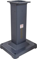 Baldor - 20 Inch Wide x 17 Inch Deep, Machine Pedestal Stand - Compatible with 8, 10, 12 and 14 Inch Grinders - Top Tool & Supply