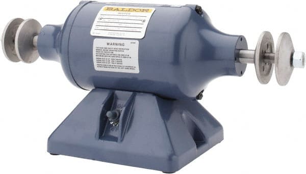 Baldor Reliance - 6" Wheel Diam x 3/4" Wheel Width, 1/3 hp Buffer - Top Tool & Supply