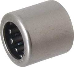 IKO - 1/2" Bore Diam, 2,850 Lb. Dynamic Capacity, 1/2 x 3/4 x 3/4", Caged, Shell Needle Roller Bearing - Heavy Section, 3/4" Outside Diam, 3/4" Wide - Top Tool & Supply