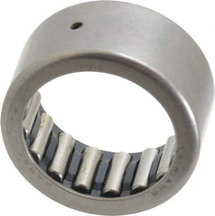 IKO - 1-1/8" Bore Diam, 5,700 Lb. Dynamic Capacity, 1-1/8 x 1-1/2 x 3/4", Caged, Shell Needle Roller Bearing - Heavy Section, 1-1/2" Outside Diam, 3/4" Wide - Top Tool & Supply