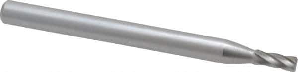 Dremel - 5/64" Cut Diam, 1/8" Shank Diam, Cylinder Head Single Cut Burr - High Speed Steel, Flat End - Top Tool & Supply