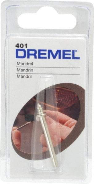 Dremel - Buffing Wheel Mandrel - 1/8" ID x 1/8" OD - Top Tool & Supply