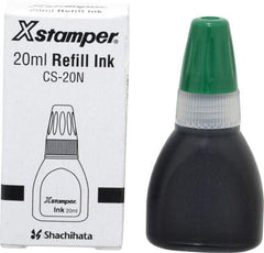 Value Collection - Rubber Stamp Accessories Type: Refill Ink Color: Green - Top Tool & Supply