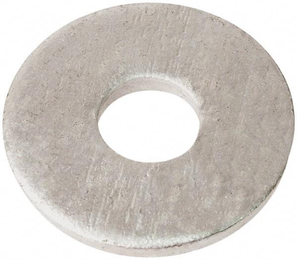 Gibraltar - 1" Screw, Steel Extra Thick Flat Washer - 1-1/16" ID x 3-1/4" OD, 1/4" Thick, Galvanized Finish - Top Tool & Supply