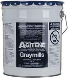 Graymills - 5 Gal Pail Parts Washer Fluid - Solvent-Based - Top Tool & Supply