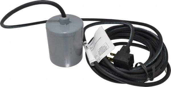 Berkeley - 115 AC Volt, Sump, Sew and Eff, Float Switch - 20 Ft. Cord Length, 0.5 HP, PVC - Top Tool & Supply