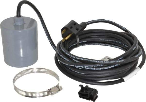 Berkeley - 230 AC Volt, Sump, Sew and Eff, Float Switch - 20 Ft. Cord Length, PVC - Top Tool & Supply