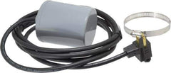 Berkeley - 115 AC Volt, Normally Closed, Float Switch - 10 Ft. Cord Length, Polypropylene - Top Tool & Supply