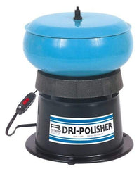 Raytech - 0.12 Cu Ft, 1/30 hp, Dry Operation Vibratory Tumbler - Dry Operation, - Top Tool & Supply