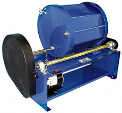 Made in USA - 4 Gal Capacity Rotary Tumbler - 1/3 hp Motor, 28" Long x 21-1/2" High x 13" Deep - Top Tool & Supply