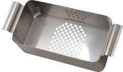 L&R Ultrasonic - Stainless Steel Parts Washer Basket - 4" High x 5-3/8" Wide x 9-3/8" Long, Use with Ultrasonic Cleaners - Top Tool & Supply