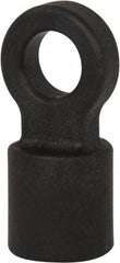 Schaefer Brush - 2" Long, 1/4" NPT Female, ABS Nylon Pull Ring - 1-1/4" Diam, For Use with Tube Brushes & Scrapers - Top Tool & Supply