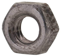 Value Collection - M3.5x0.60 Steel Right Hand Hex Nut - 6mm Across Flats, 2.8mm High, Uncoated - Top Tool & Supply