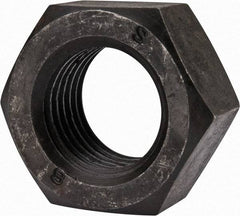 Value Collection - M33x3.50 Steel Right Hand Hex Nut - 50mm Across Flats, 26mm High, Uncoated - Top Tool & Supply