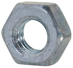 Value Collection - M3.5x0.60 Steel Right Hand Hex Nut - 6mm Across Flats, 2.8mm High, Zinc-Plated Finish - Top Tool & Supply