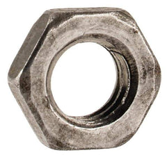 Value Collection - M5x0.80 Steel Right Hand Hex Jam Nut - 8mm Across Flats, 2.7mm High, Uncoated - Top Tool & Supply