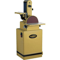 Powermatic - 48 Inch Long x 6 Inch Wide Belt, 12 Inch Diameter, Combination Sanding Machine - 3/4 HP, Single Phase - Top Tool & Supply