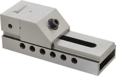 Interstate - 2" Jaw Width, 2-1/2" Jaw Opening Capacity, 1" Jaw Height, Toolmaker's Vise - Flat Jaw, 0.0002" Parallelism, 0.0002" Squareness, 5-1/2" OAL x 1-31/32" OAH - Top Tool & Supply