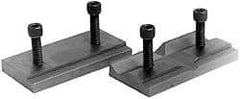 Cardinal Tool - 4" Wide x 1.5mm High, Step Vise Jaw - Hard, Steel, Fixed Jaw, Compatible with 4" Vises - Top Tool & Supply