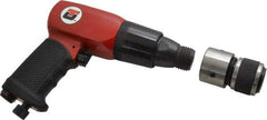 Universal Tool - 3,700 BPM, 2-1/2 Inch Long Stroke, Pneumatic Chiseling Hammer - 4 CFM Air Consumption, 1/4 NPT Inlet - Top Tool & Supply