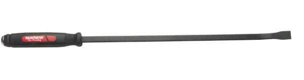 Mayhew - 25" OAL Curved Screwdriver Pry Bar - 1/2" Wide - Top Tool & Supply