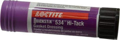 Loctite - 19 g Stick Purple Polyurethane Gasket Sealant - 300.2°F Max Operating Temp, 24 hr Full Cure Time, Series 534 - Top Tool & Supply