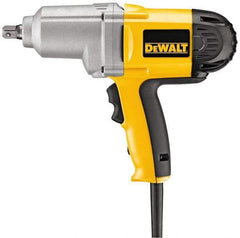 DeWALT - 1/2 Inch Drive, 345 Ft./Lbs. Torque, Pistol Grip Handle, 2,100 RPM, Impact Wrench - 7.5 Amps, 110 Volts - Top Tool & Supply