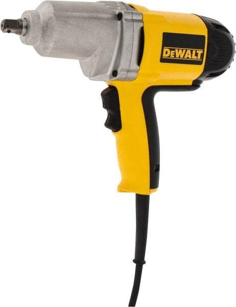 DeWALT - 1/2 Inch Drive, 345 Ft./Lbs. Torque, Pistol Grip Handle, 2,100 RPM, Impact Wrench - 7.5 Amps, 110 Volts - Top Tool & Supply