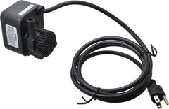 Little Giant Pumps - 1/125 HP, 3 psi, Aluminum Miniature Submersible Pump - 1/4 Inch Inlet, 1/2 Inch Outlet, 6 Ft. Long Power Cord, 0.6 Amp - Top Tool & Supply