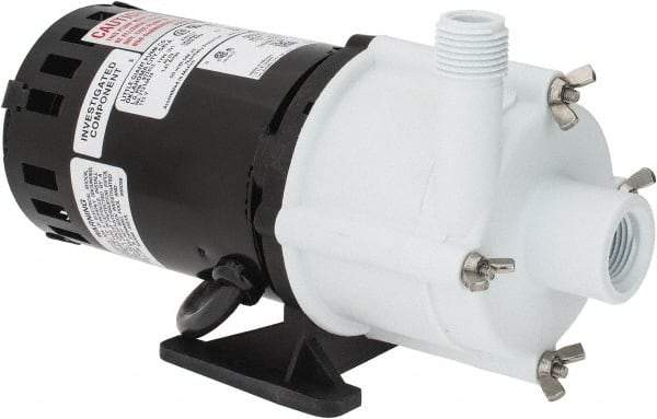 Little Giant Pumps - 1/30 HP, 14.6 Shut Off Feet, Magnetic Drive Pump - 3100 RPM, 1 Phase, 60 Hz - Top Tool & Supply