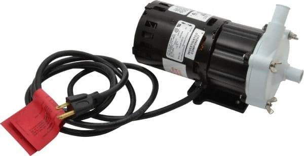 Little Giant Pumps - 1/25 HP, 19 Shut Off Feet, Magnetic Drive Pump - 3000 RPM, 1 Phase, 60 Hz - Top Tool & Supply