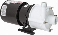 Little Giant Pumps - 1/12 HP, 23.7 Shut Off Feet, Magnetic Drive Pump - 3250 RPM, 1 Phase, 60 Hz - Top Tool & Supply