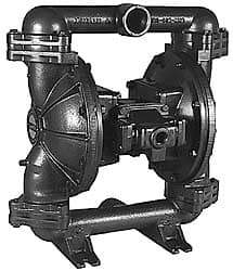 SandPIPER - 2" NPT, Metallic, Air Operated Diaphragm Pump - Santoprene Diaphragm, Stainless Steel Housing - Top Tool & Supply