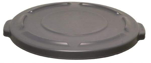 Rubbermaid - Round Lid for Use with 20 Gal Round Trash Cans - Gray, Plastic, For 2620 Brute Trash Cans - Top Tool & Supply