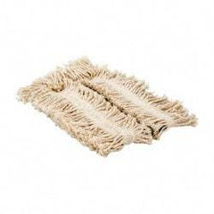 Rubbermaid - 24" Long x 5" Wide Yarn Blend Dust Mop Head - Envelope Connection, White - Top Tool & Supply