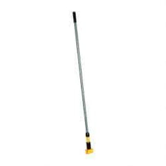 Rubbermaid - 60" Fiberglass Quick Connect Mop Handle - 5" Wet Mop Head Band, Plastic Connector, Use with Wet Mops - Top Tool & Supply