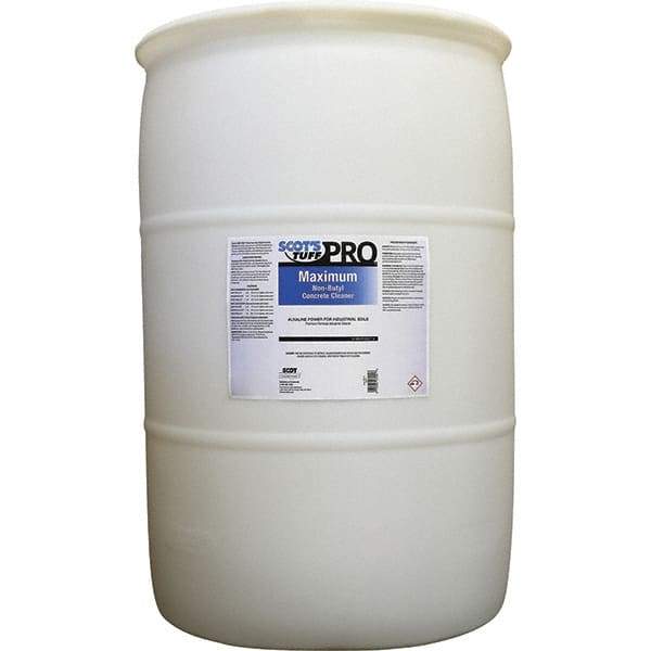 Scot's Tuff - 55 Gal Drum Hard Surface Floor & Concrete Cleaner - Use on Concrete - Top Tool & Supply