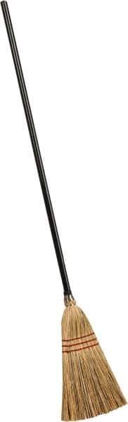 PRO-SOURCE - 54-1/2" OAL Corn Bristle Broom - Wood Handle - Top Tool & Supply