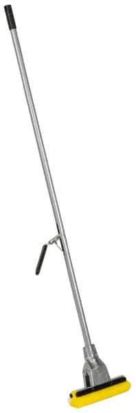 PRO-SOURCE - Oceanic Sponge Mop - 9" Head Length, Steel Handle - Top Tool & Supply